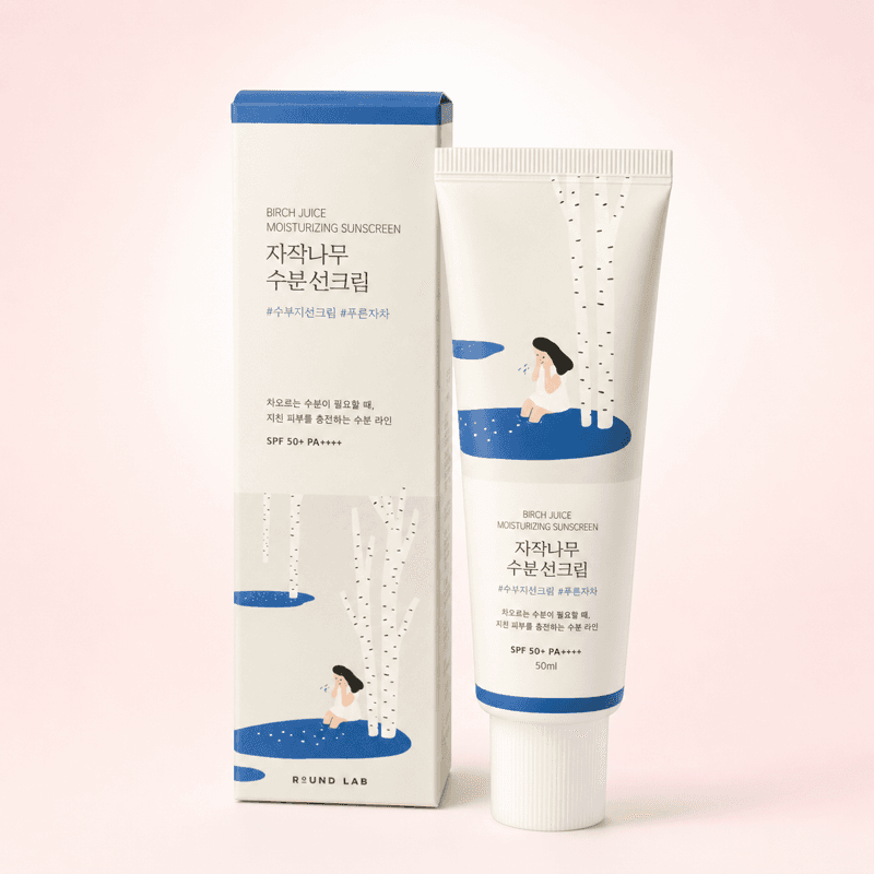 Round Lab Birch Juice Moisturizing Sun Cream SPF50+ PA++++